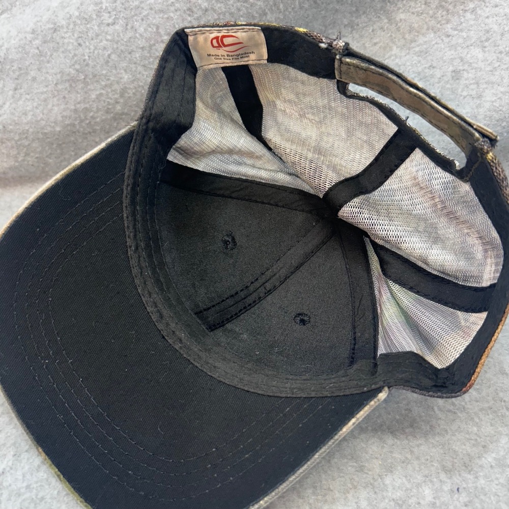 Blue Ribbon Sallisaw OK Mens Camo OC Hat Chevrolet Chrysler Jeep Trucker OSFM - Picture 3 of 4